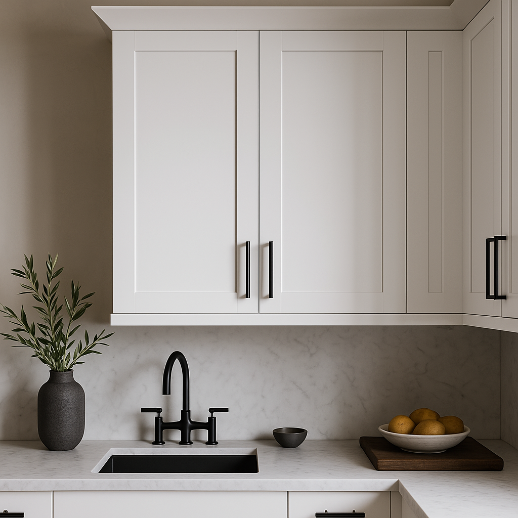 MILL'S PRIDE Richmond Verona White Shaker Wall Kitchen Cabinet - 30 in W x 12 in D x 36 in H