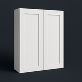 Cambridge Everest 33 in. Shaker Wall Kitchen Cabinet in White