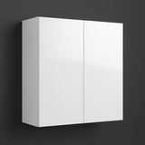 Cambridge Radiance Ready-to-Assemble Slab Wall Kitchen Cabinet in White Gloss, 36 in.