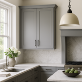 MILL'S PRIDE Richmond Vesuvius Gray Plywood Shaker Wall Kitchen Cabinet - 30x12x42