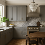MILL'S PRIDE Richmond Vesuvius Gray Plywood Shaker Wall Kitchen Cabinet - 30x12x42