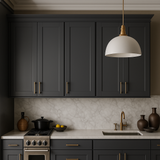 MILL'S PRIDE Richmond Venetian Onyx Shaker Wall Kitchen Cabinet - 30" W x 12" D x 42" H