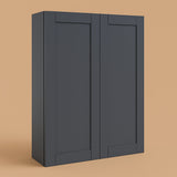 MILL'S PRIDE Richmond Venetian Onyx Shaker Wall Kitchen Cabinet - 30" W x 12" D x 42" H