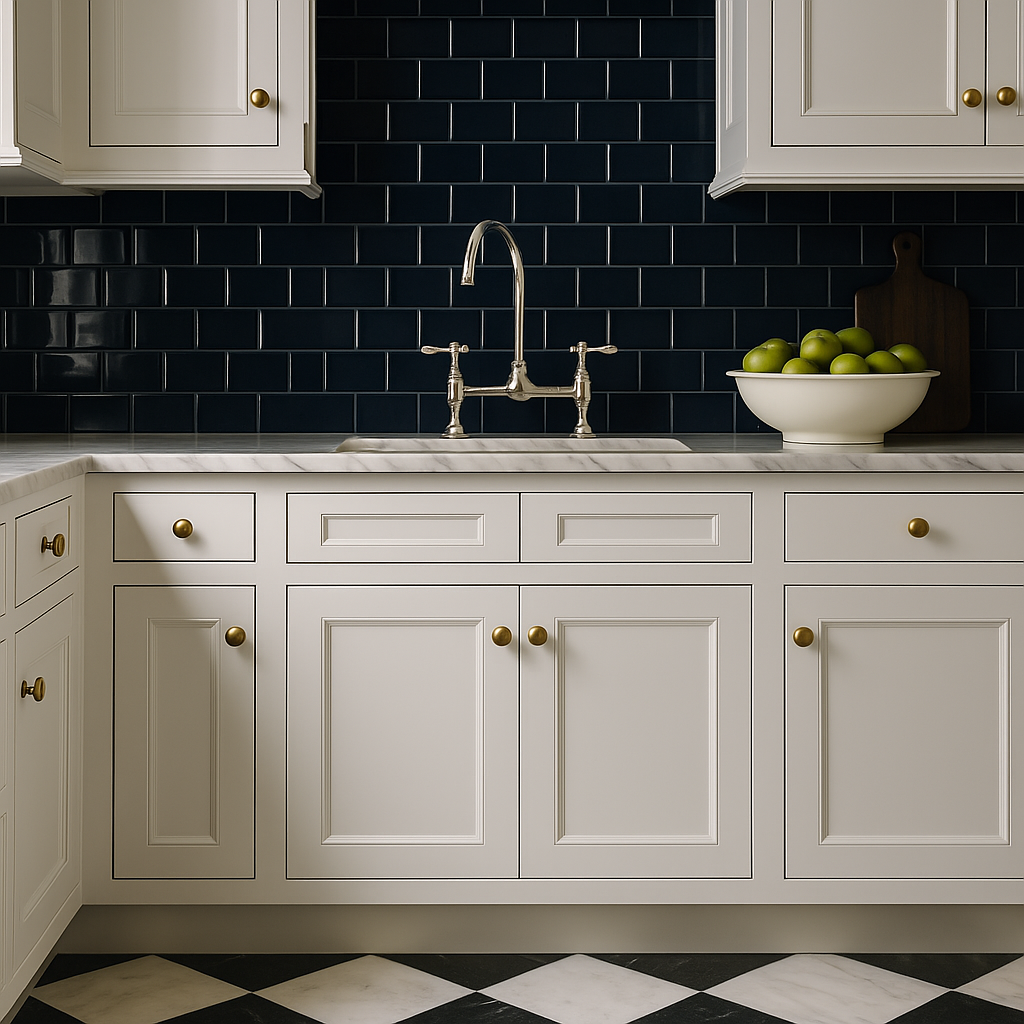 HOMLUX Ready to Assemble Sink Base Cabinet, Shaker White, 36 in. W x 24 in. D x 34.5 in. H