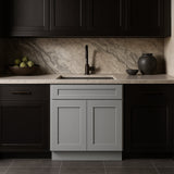 CASAINC 30" Dove Grey Kitchen Cabinet with Drawer - Durable Plywood Construction