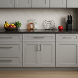 CASAINC 30" Dove Grey Kitchen Cabinet with Drawer - Durable Plywood Construction