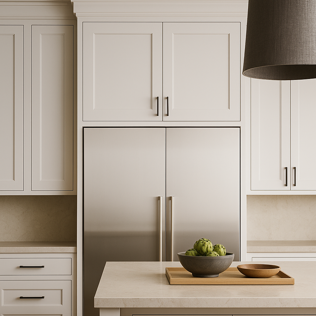 HOMLUX Shaker White Wall Kitchen Cabinet - 36" W x 24" D x 24" H