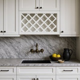 ProCraft Cabinetry Liberty White Shaker Wine Rack Cabinet, Ready to Assemble