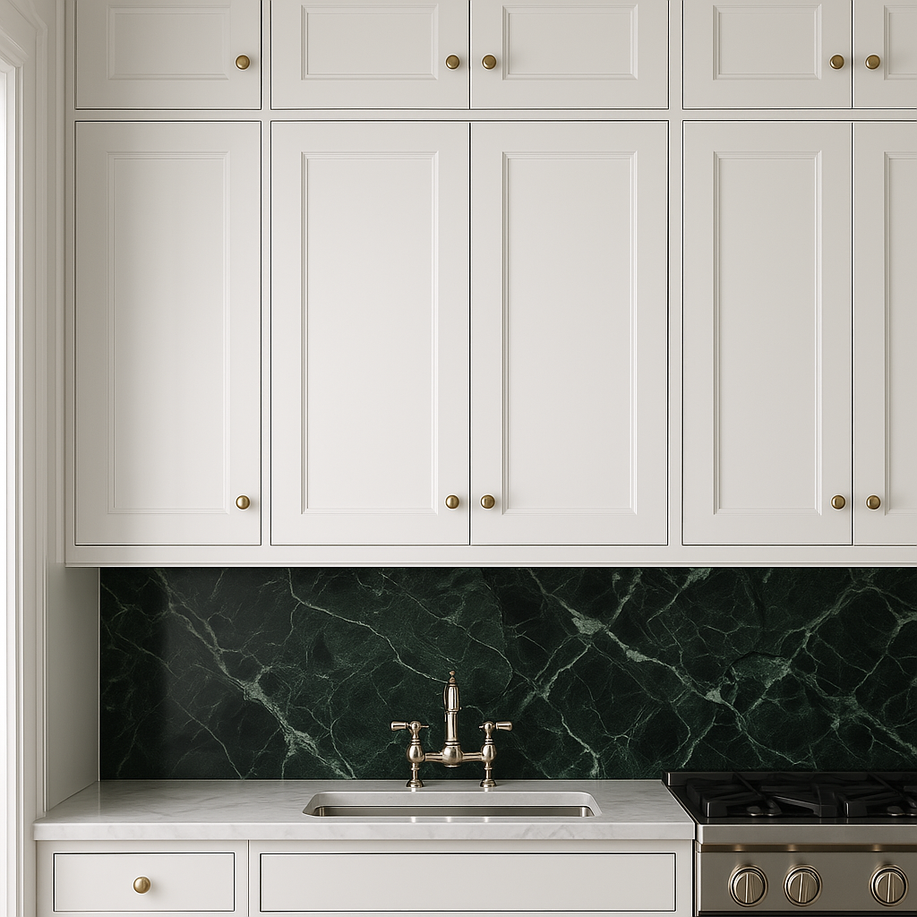 Bremen Cabinetry Shaker Wall Cabinet with Adjustable Shelves, White