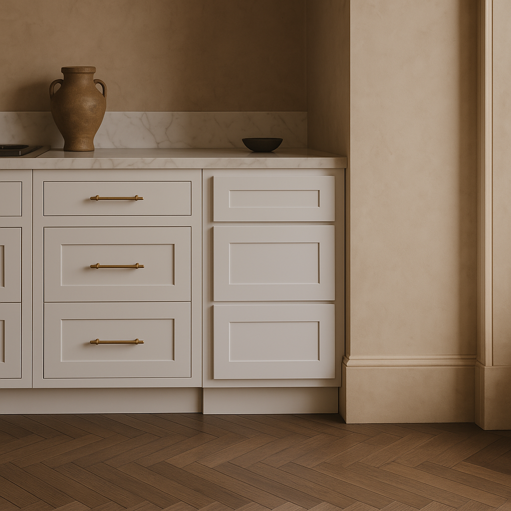 HOMLUX Ready-to-Assemble Drawer Base Kitchen Cabinet in Shaker White