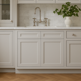 Plywell Shaker Base Cabinet with 2-Door and 1 Drawer in Gray