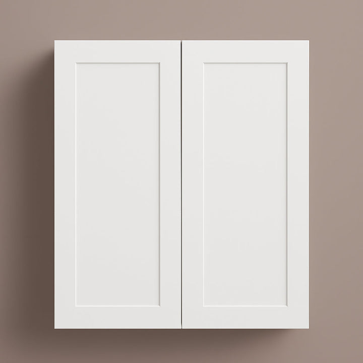 HOMLUX Ready-to-Assemble Shaker White Kitchen Cabinet, 36x12x42 Inches