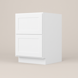 HOMLUX Ready to Assemble Drawer Base Kitchen Cabinet in Shaker White