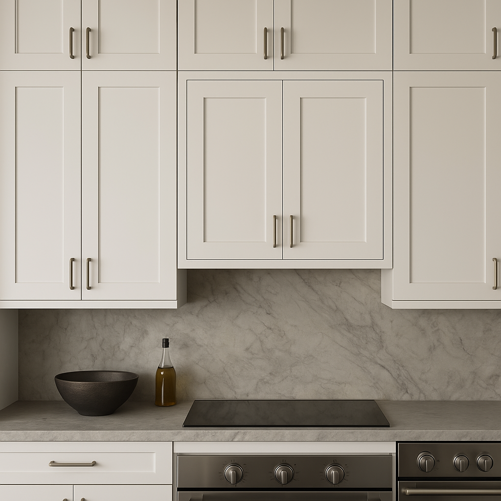 Design House Brookings White Shaker 2-Door Wall Kitchen Cabinet