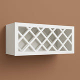 ProCraft Cabinetry Liberty White Shaker Wine Rack Cabinet, Ready to Assemble