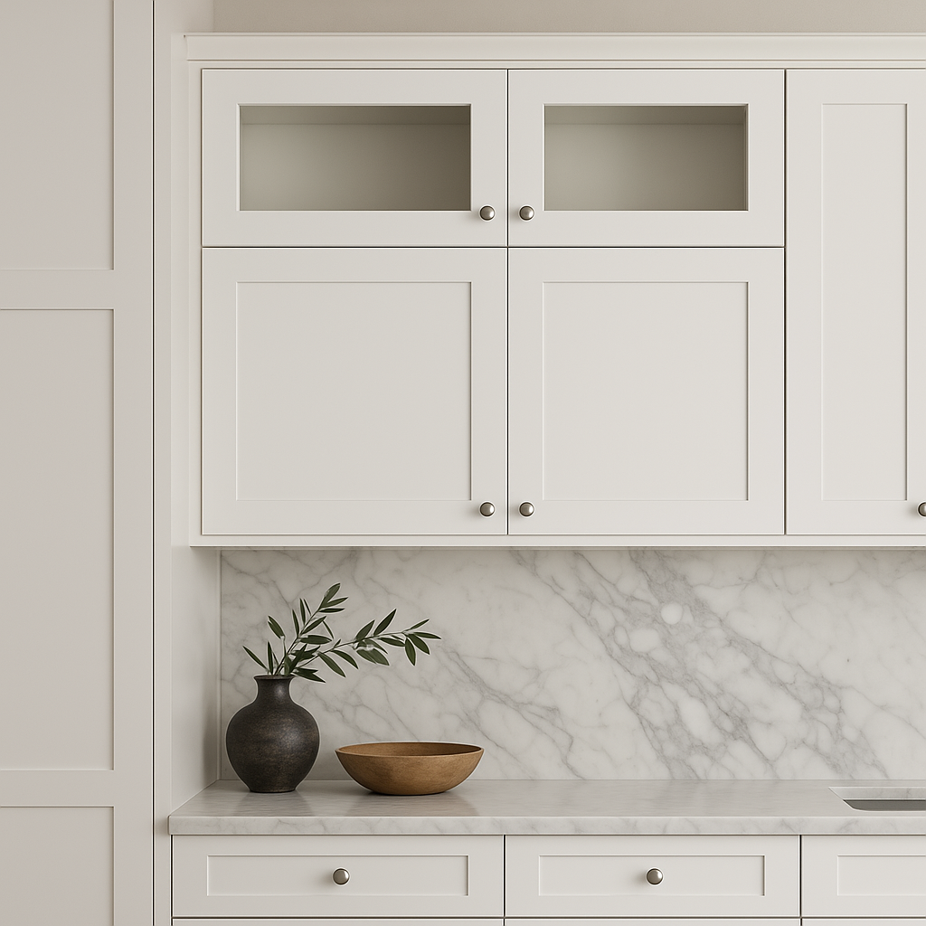 HOMEIBRO Shaker White Wall Kitchen Cabinet, 36 in. W X 12 in. D X 12 in. H, Ready to Assemble
