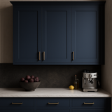MILL'S PRIDE Valencia Blue Shaker Wall Kitchen Cabinet - 24" W x 12" D x 30" H