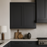 MILL'S PRIDE Richmond Venetian Onyx Shaker Wall Kitchen Cabinet - 30" W x 12" D x 24" H
