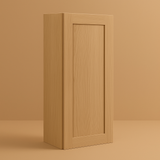 Hampton Bay Avondale White Oak Shaker Wall Kitchen Cabinet, 15x12x36 in.
