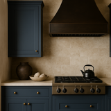 MILL'S PRIDE Valencia Blue Shaker Wall Kitchen Cabinet - 18" W x 12" D x 36" H