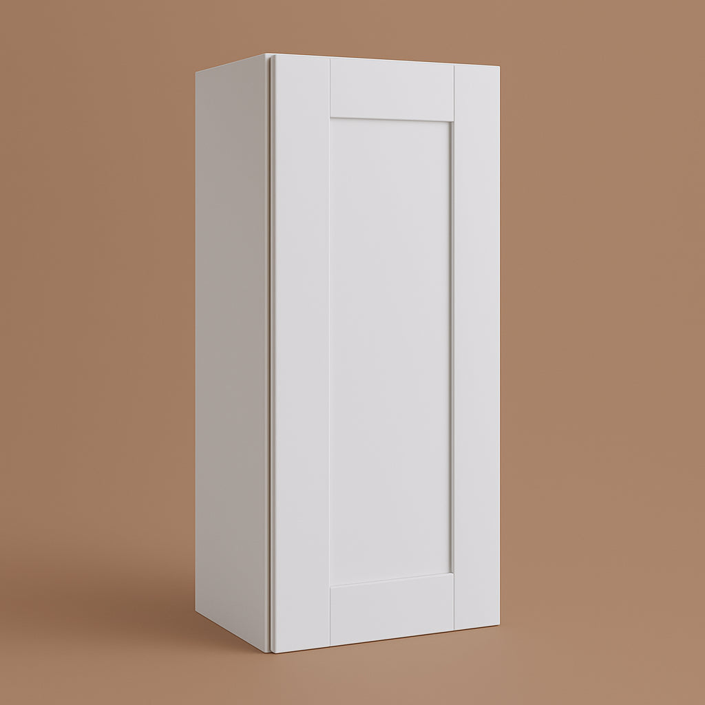 MILL'S PRIDE Richmond Verona White Shaker Wall Kitchen Cabinet - 12 in W x 12 in D x 42 in H