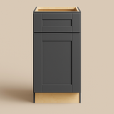 MILL'S PRIDE Richmond Venetian Onyx Shaker Base Kitchen Cabinet - Soft Close, Ready to Assemble