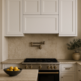 Design House Brookings Shaker 2-Door Bridge Wall Kitchen Cabinet in White