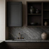 MILL'S PRIDE Richmond Venetian Onyx Plywood Shaker Wall Kitchen Cabinet, 18x12x30