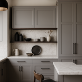 MILL'S PRIDE Richmond Vesuvius Gray Plywood Shaker Wall Kitchen Cabinet - 30x12x24
