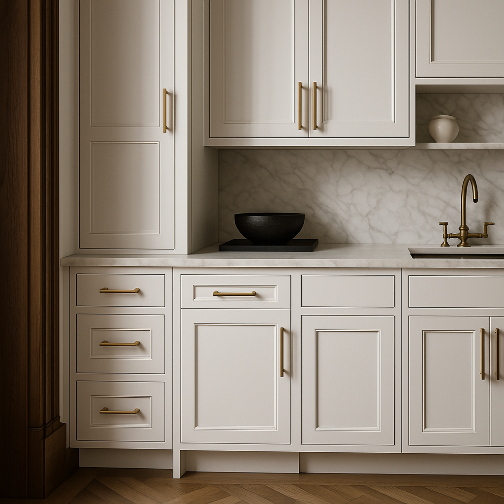 MILL'S PRIDE Richmond Verona White Shaker Base Kitchen Cabinet - 21 in W x 24 in D x 34.5 in H