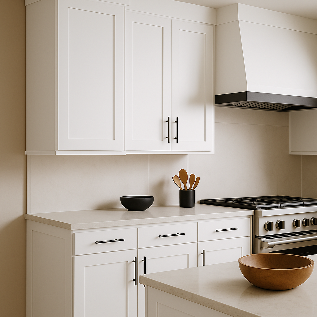 MILL'S PRIDE Richmond Verona White Shaker Wall Kitchen Cabinet - 21 in W x 12 in D x 42 in H
