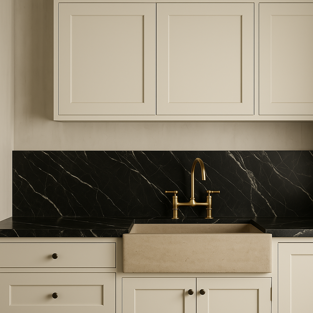 HOMEIBRO Shaker Antique White Wall Bridge Kitchen Cabinet, 36-in W x 24-in D x 18-in H