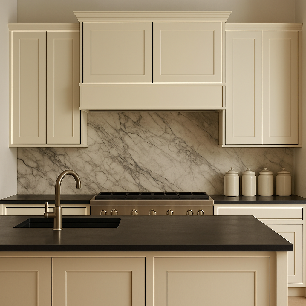 HOMEIBRO Shaker Antique White Wall Bridge Kitchen Cabinet, 36-in W x 24-in D x 18-in H