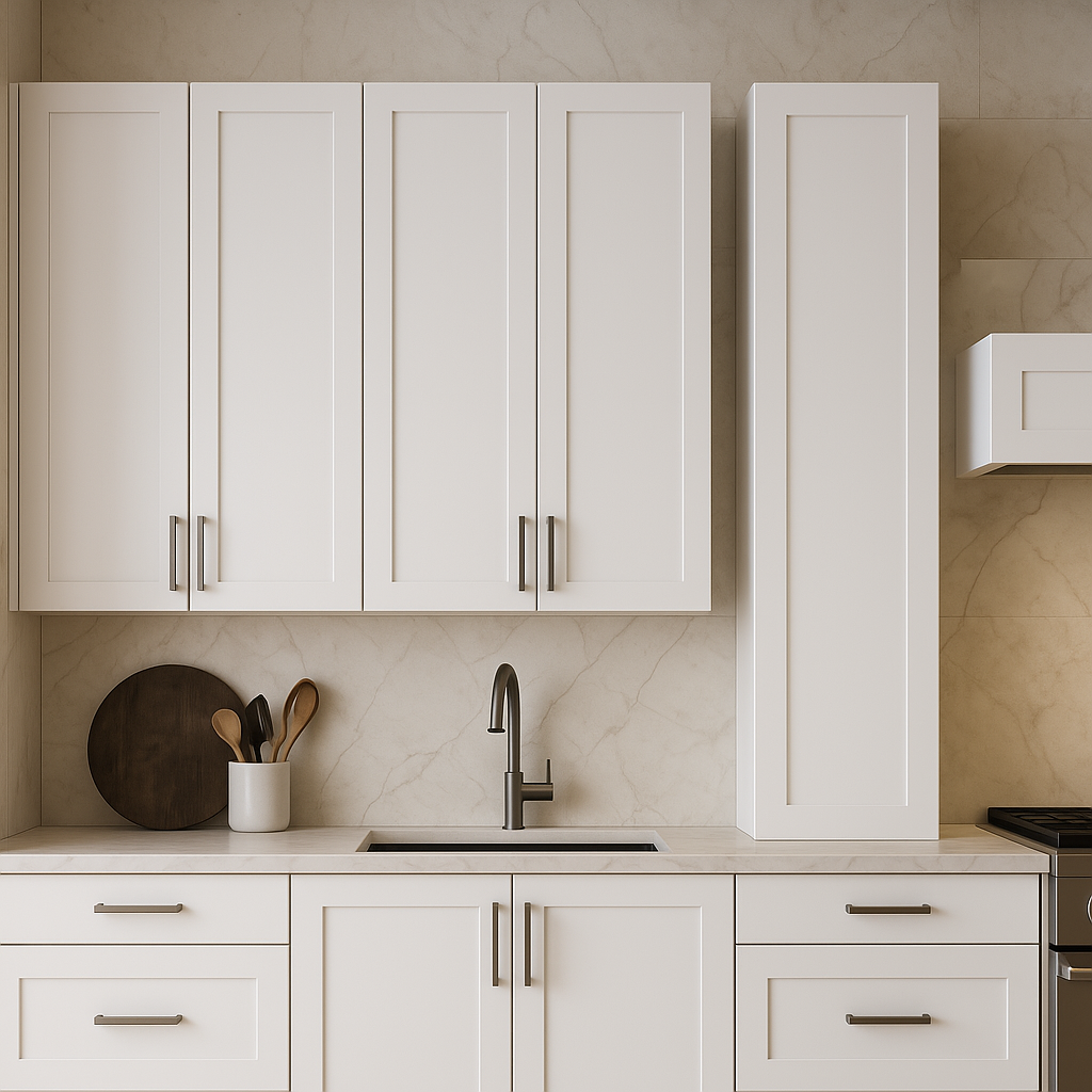 Cambridge Everest 18 in. Shaker Wall Kitchen Cabinet in White