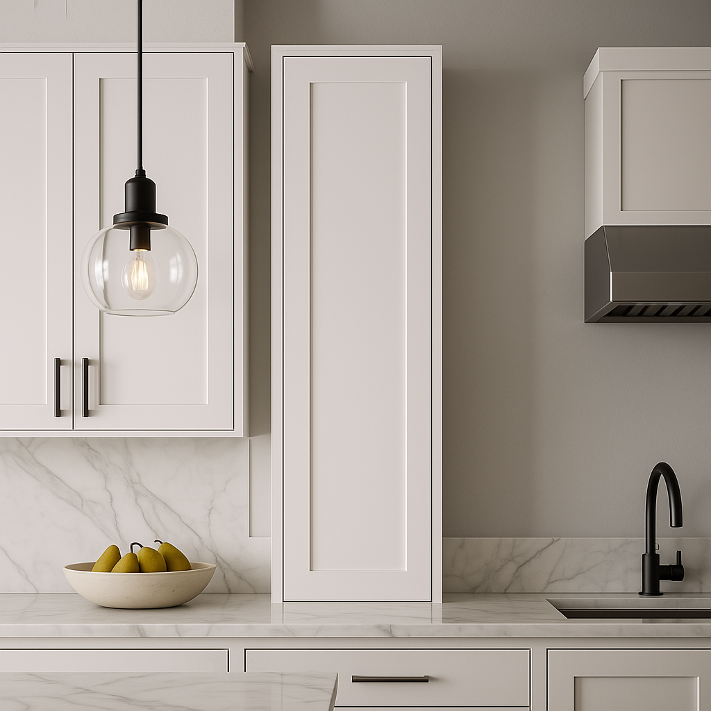 Cambridge Everest 18 in. Shaker Wall Kitchen Cabinet in White