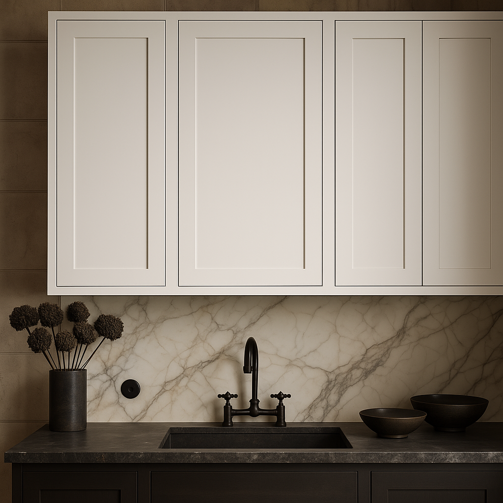 Cambridge Everest 21 in. White Shaker Wall Kitchen Cabinet