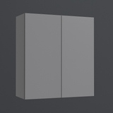Cambridge Radiance Matte Grey Slab Wall Kitchen Cabinet - 36 in. W x 12 in. D x 30 in. H
