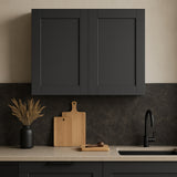 MILL'S PRIDE Richmond Venetian Onyx Shaker Wall Kitchen Cabinet - 36" W x 12" D x 30" H