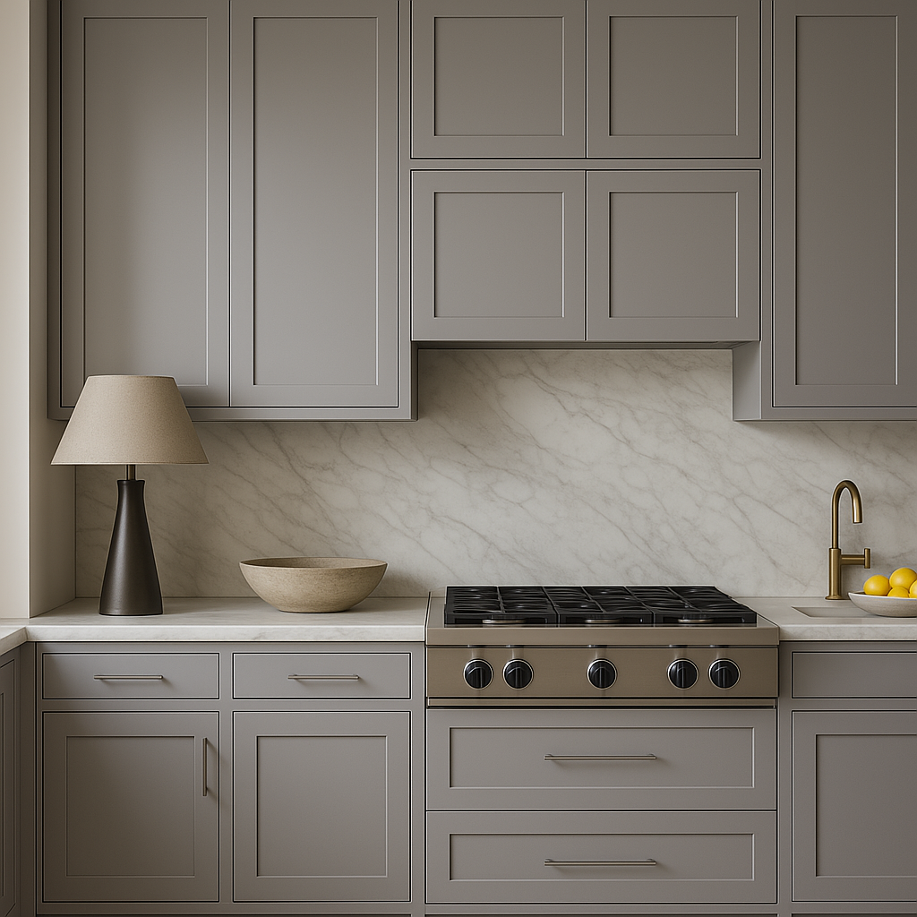 HOMEIBRO Newport Shaker Style Wall Kitchen Cabinet - 33x24x15 Inches