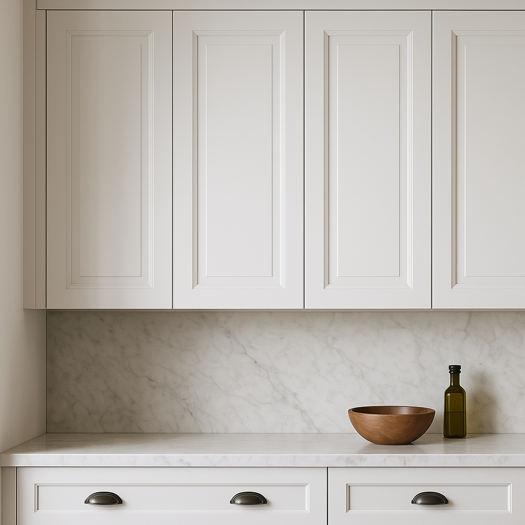 HOMEIBRO 27-in White Plywood Wall Kitchen Cabinet