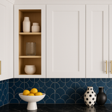 HOMLUX Shaker White Ready-to-Assemble Wall Kitchen Cabinet, 27 in. W x 12 in. D x 30 in. H