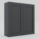 MILL'S PRIDE Richmond Venetian Onyx Plywood Shaker Wall Kitchen Cabinet, 30x12x30