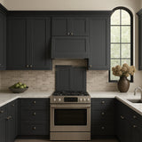 MILL'S PRIDE Richmond Venetian Onyx Plywood Shaker Wall Kitchen Cabinet, 30x12x30