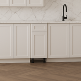Cambridge Everest White Shaker Base Kitchen Cabinet, Ready to Assemble
