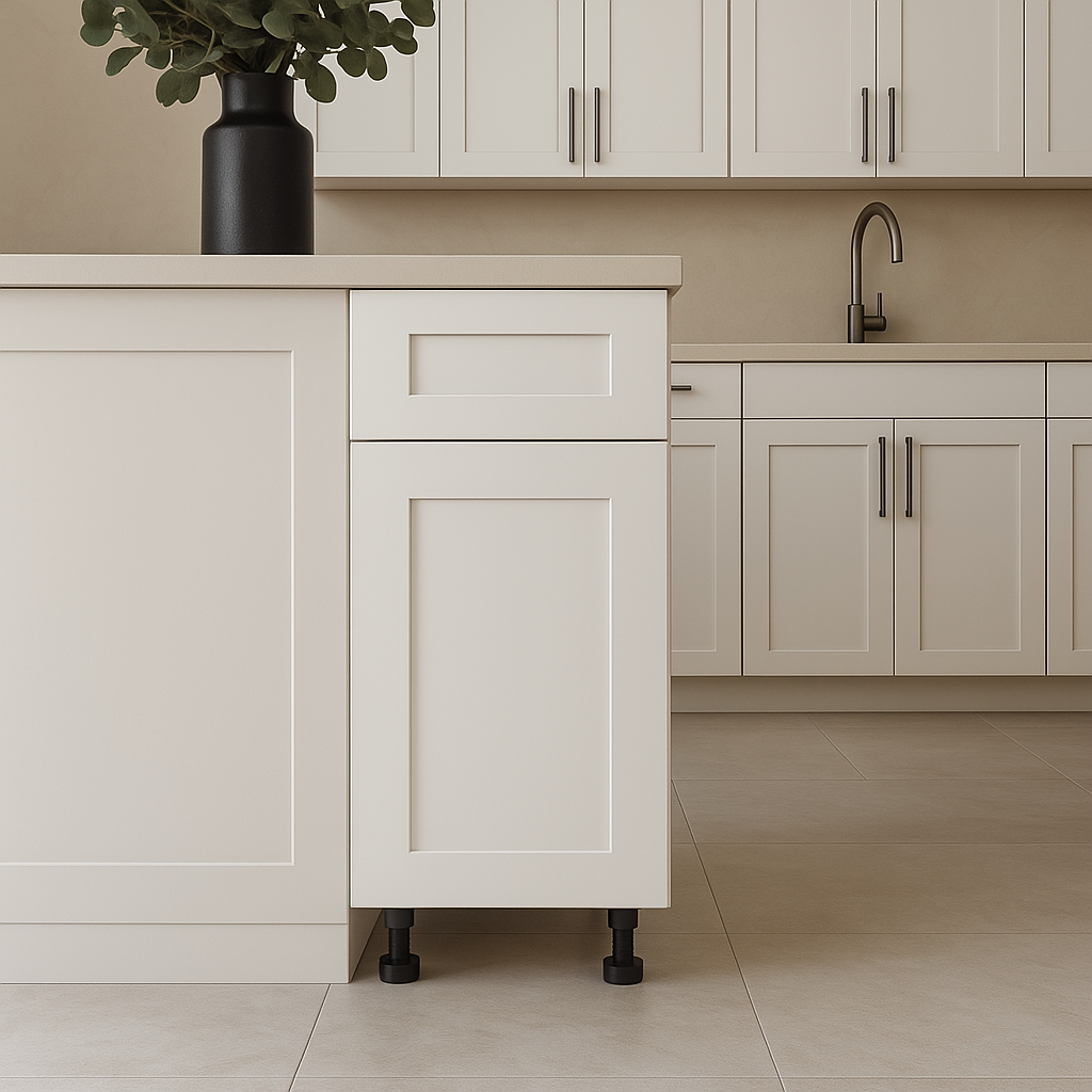 Cambridge Everest 18-inch White Shaker Base Kitchen Cabinet