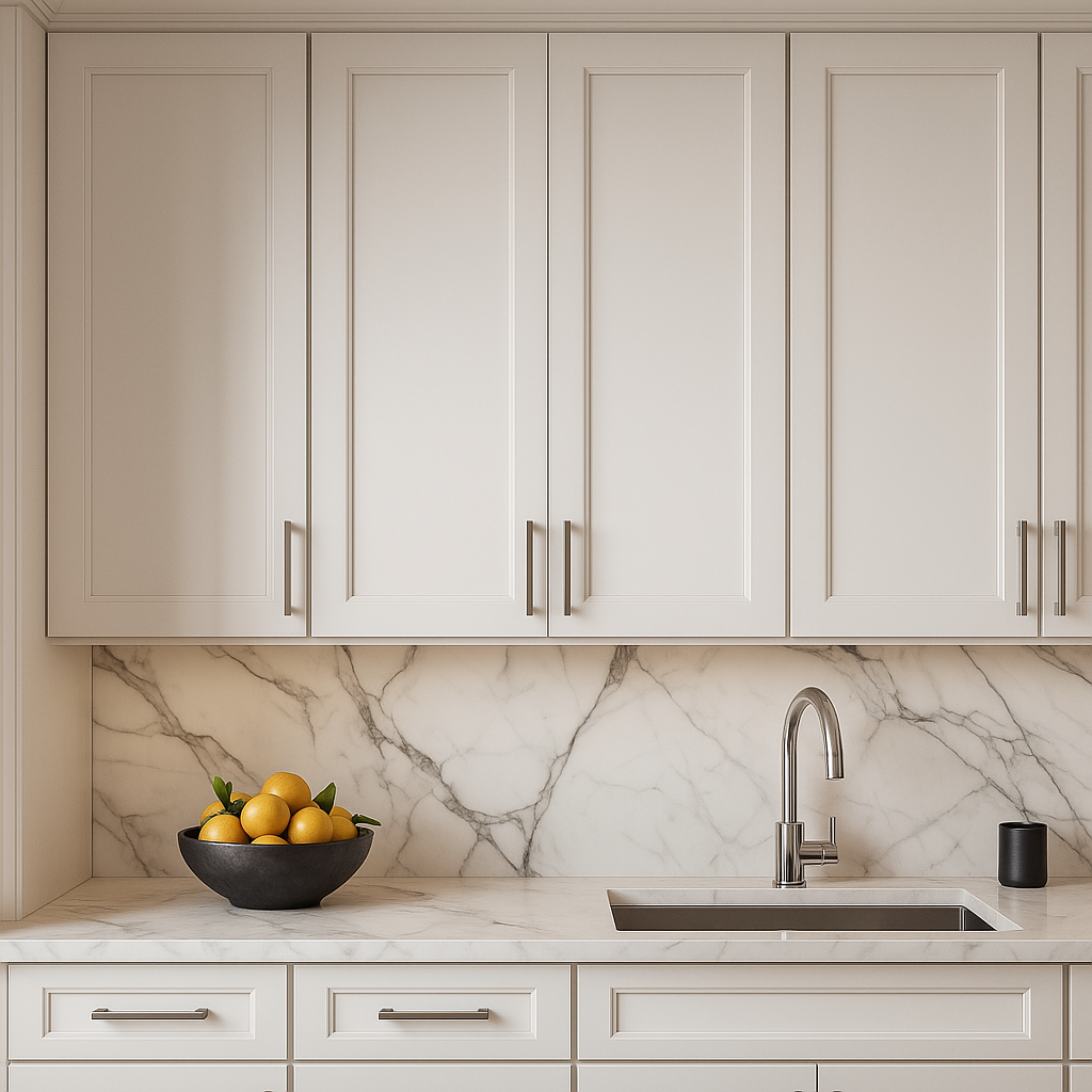 Cambridge Everest Shaker Wall Kitchen Cabinet, 27x12x36, White