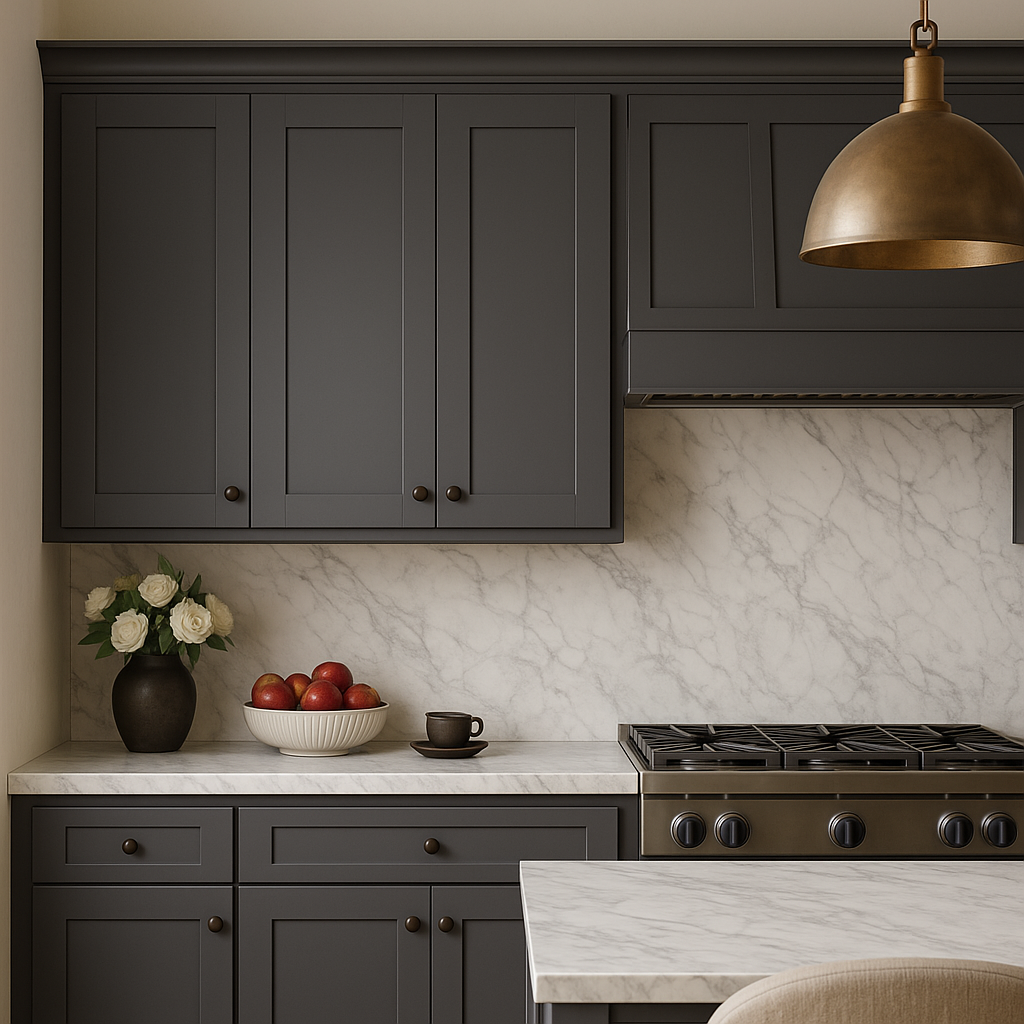 MILL'S PRIDE Richmond Venetian Onyx Shaker Wall Kitchen Cabinet - Ready to Assemble