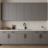 Cambridge Radiance Matte Grey Slab Wall Kitchen Cabinet - 36 in. W x 12 in. D x 36 in. H