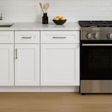Plywell Ready to Assemble Shaker Base Cabinet with 1 Door and 1 Drawer in White