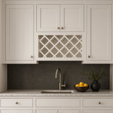 LIFEART CABINETRY Shaker Ready to Assemble Wall Wine Rack, 30 in. W x 18 in. H x 12 in. D, White